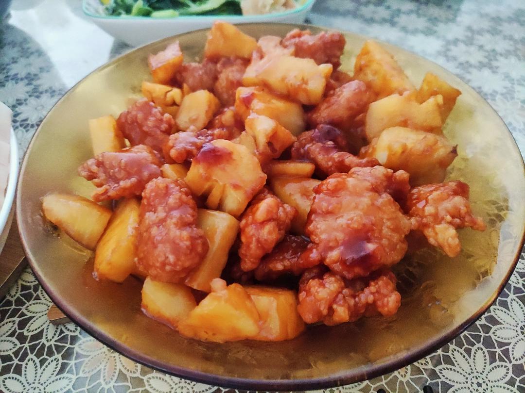 酸甜菠萝古老肉