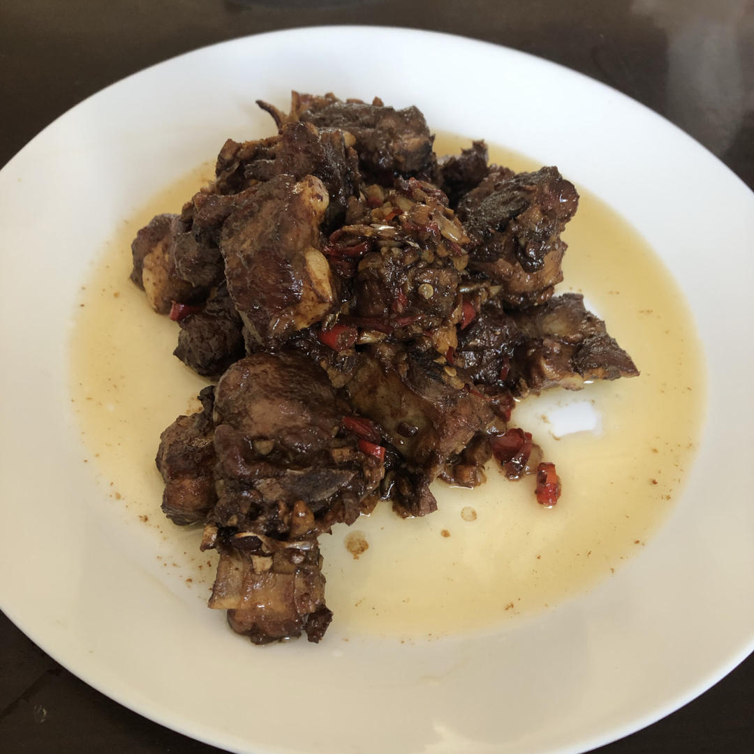 香到骨头里的蒜香排骨（烤箱）