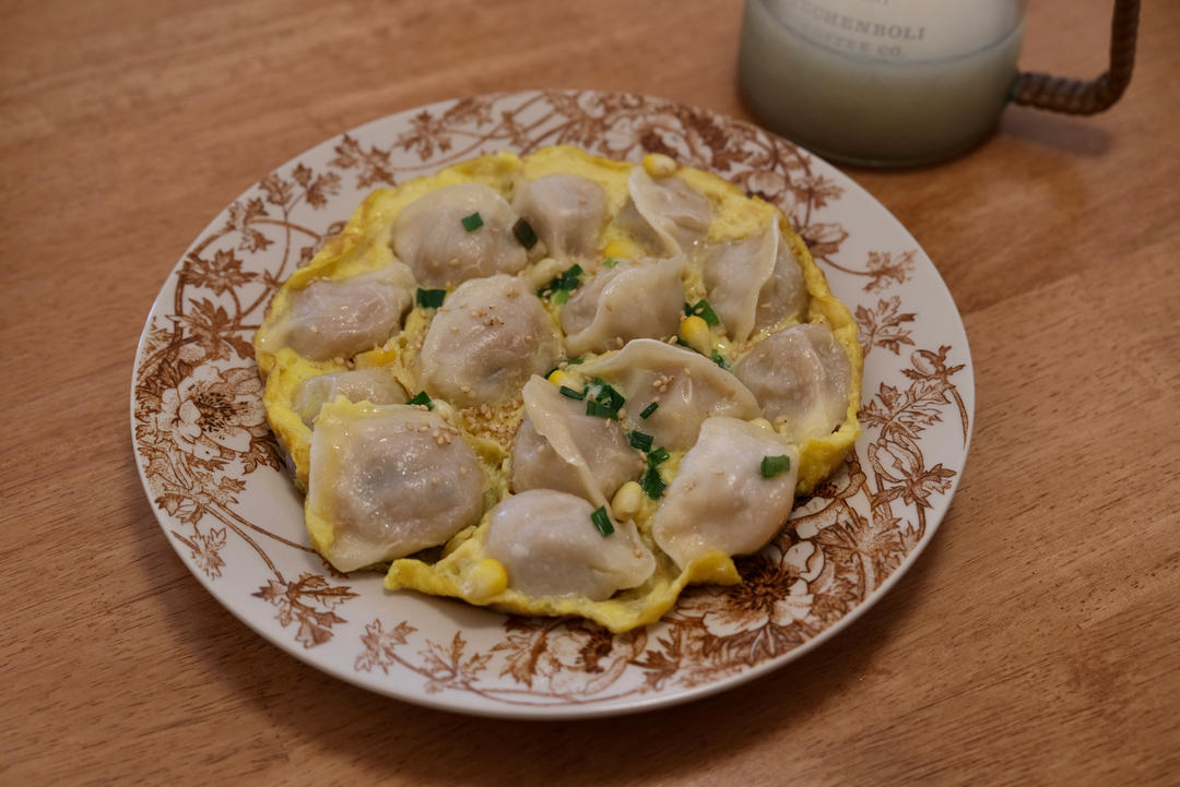 懒人快手抱蛋煎饺