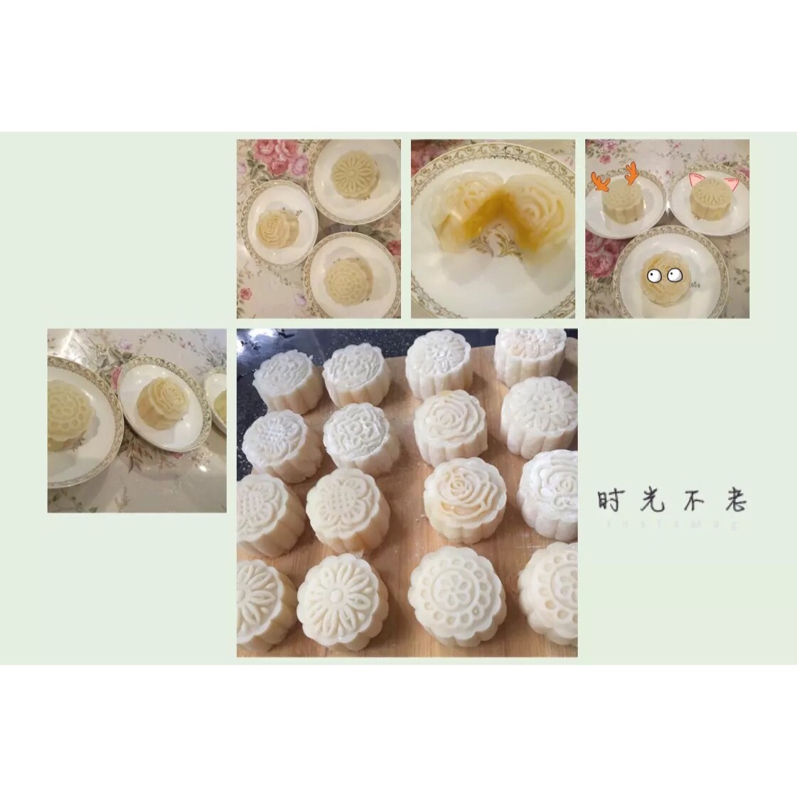 《Tinrry下午茶》冰皮月饼（奶黄馅）
