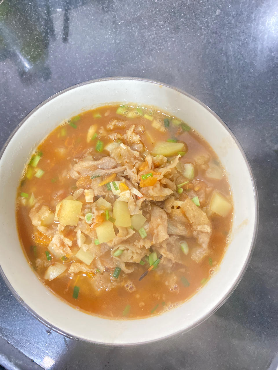 超开胃的番茄土豆肥牛汤‼️下米饭无敌了