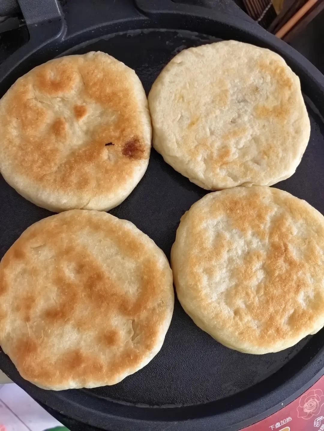 不用去早餐店的发面馅饼