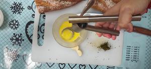 蒜香软法棍  garlic bread的做法 步骤2