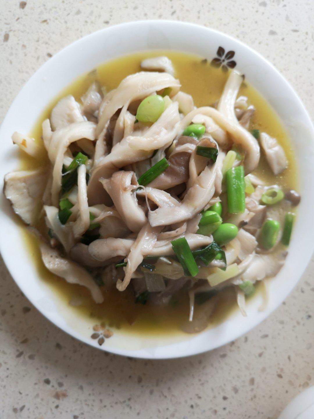 清炒平菇