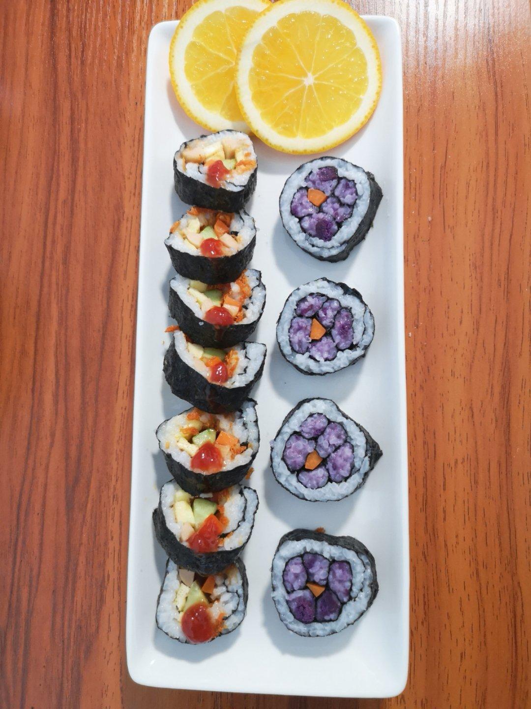 美腻的樱花寿司