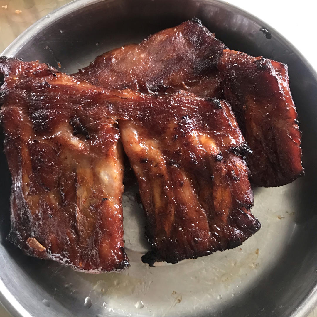 最简单的焦香软糯烤猪肋排