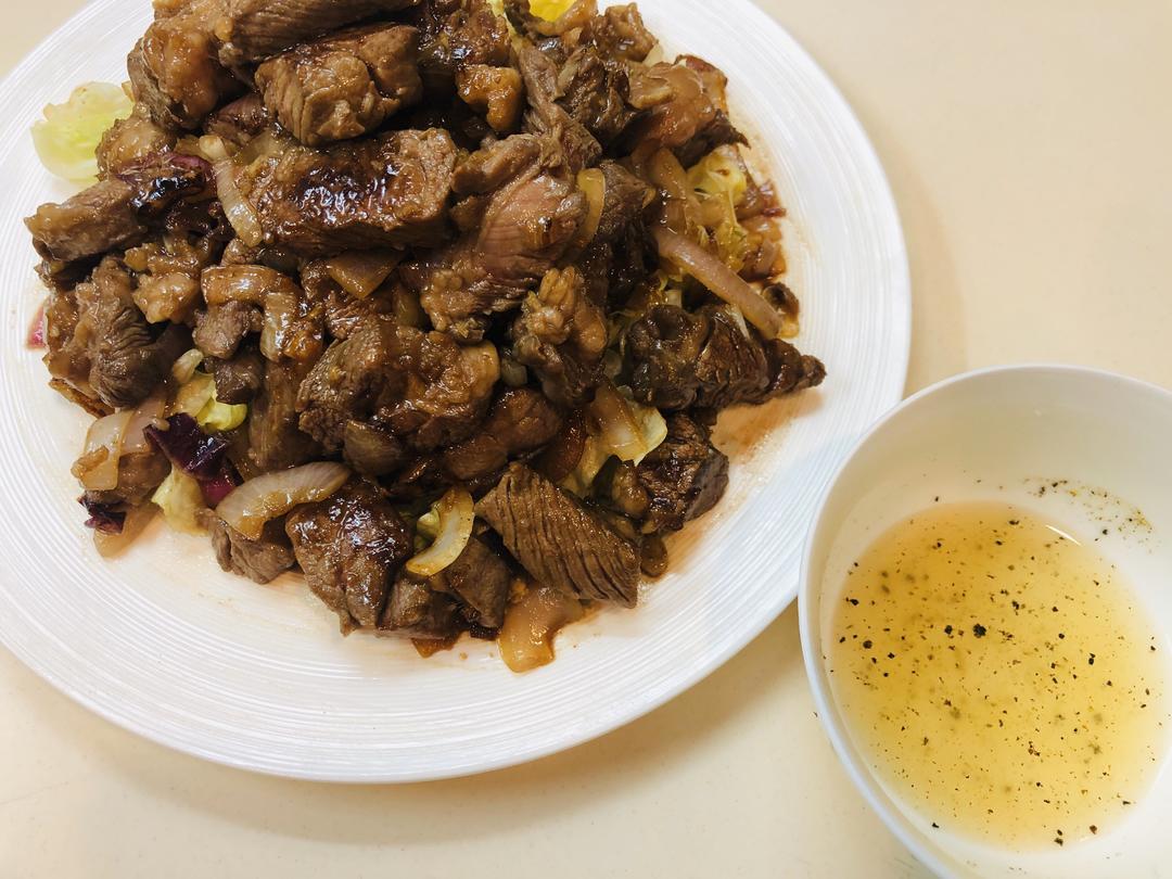 跳舞牛肉（Shaking beef）