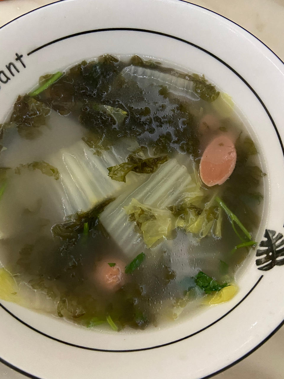养生白菜汤