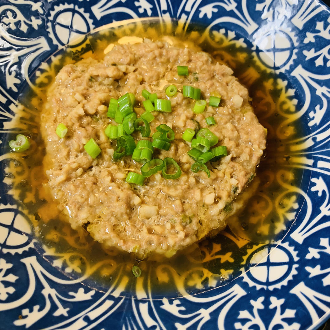 老少皆宜、鲜香味美蒸莲藕肉饼