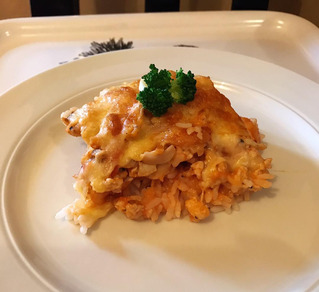 蕃茄肉酱奶酪焗饭