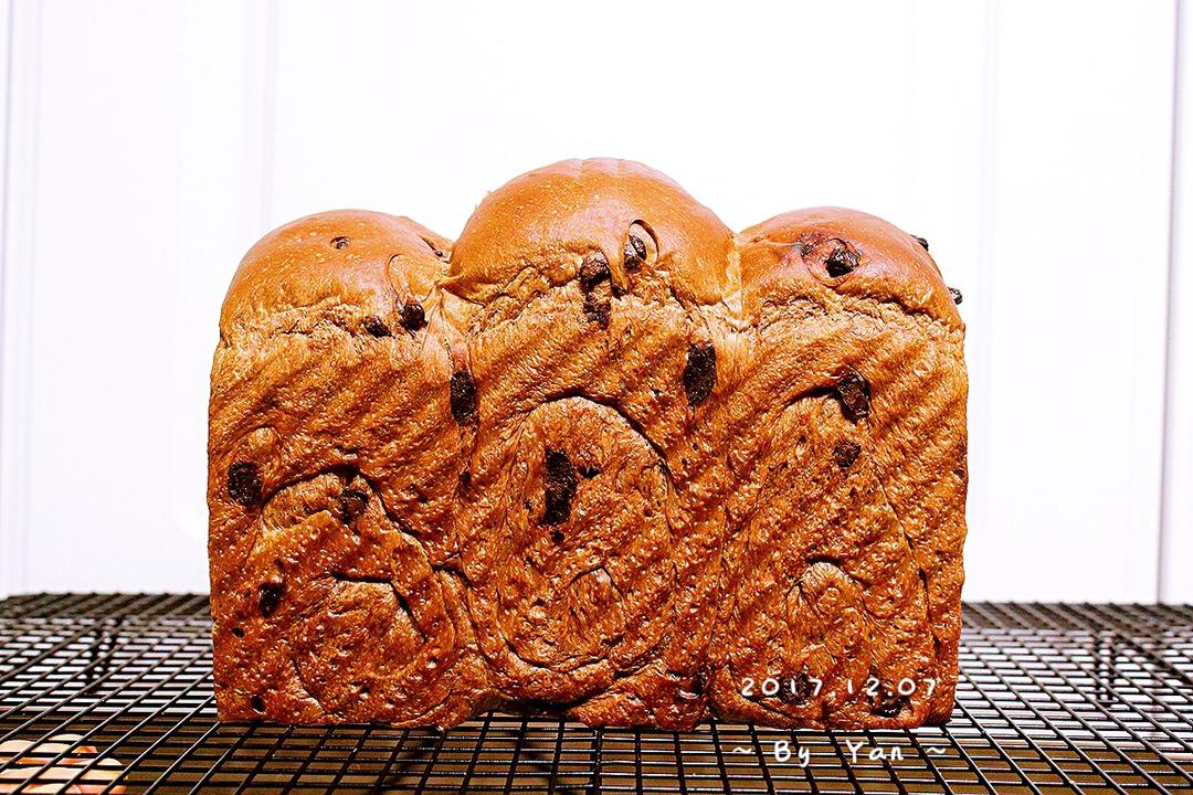 奶油巧克力吐司