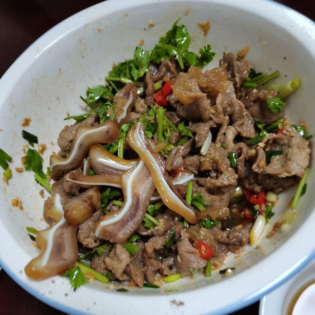 超级快手香菜拌牛肉