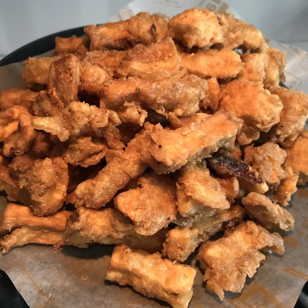 绝对惊艳到你💌一起来吃外酥里嫩，给肉都不换的椒盐杏鲍菇❗️