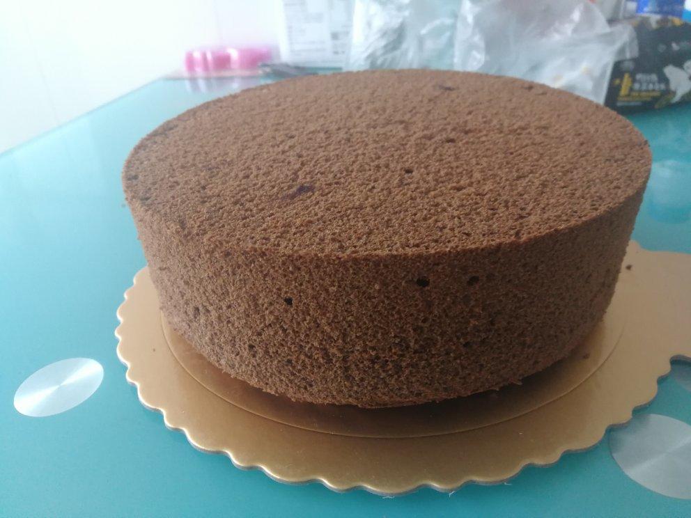 可可戚风蛋糕～8寸～百分百成功