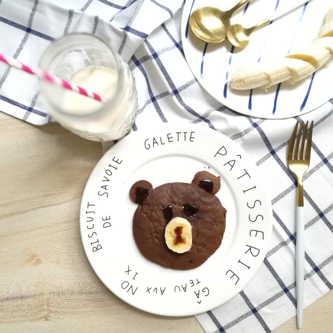 LineFriends布朗熊松饼