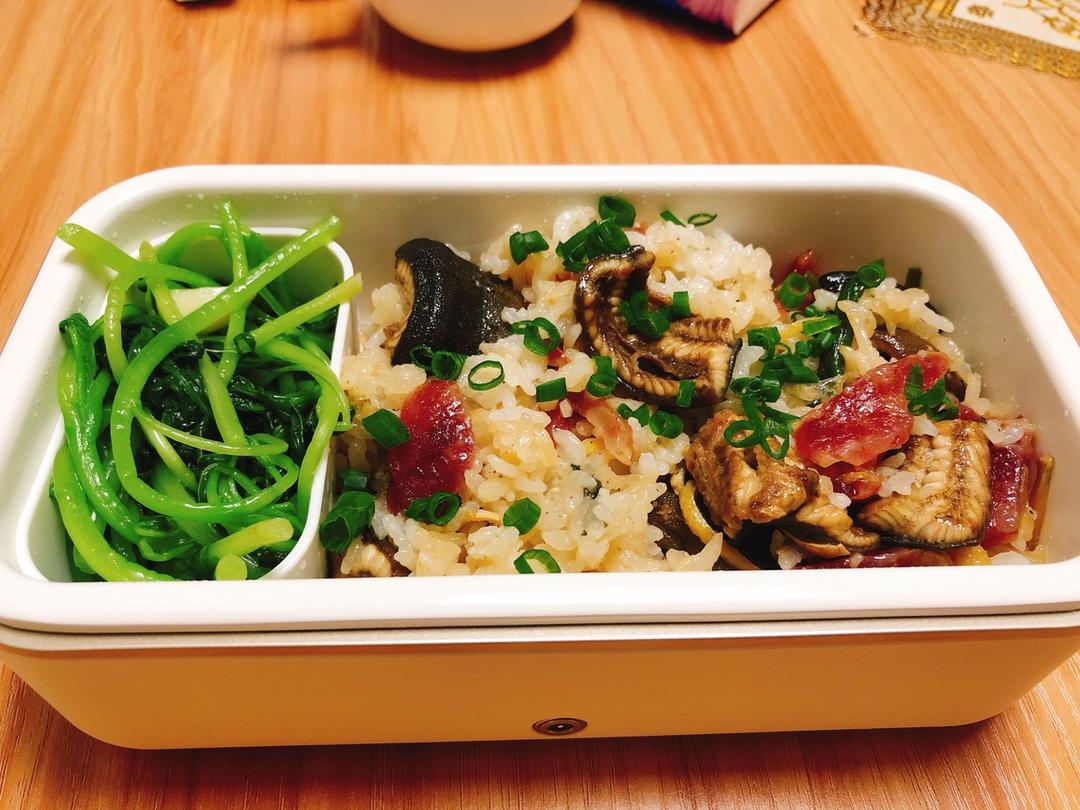 广式腊味煲仔饭mix黄鳝饭