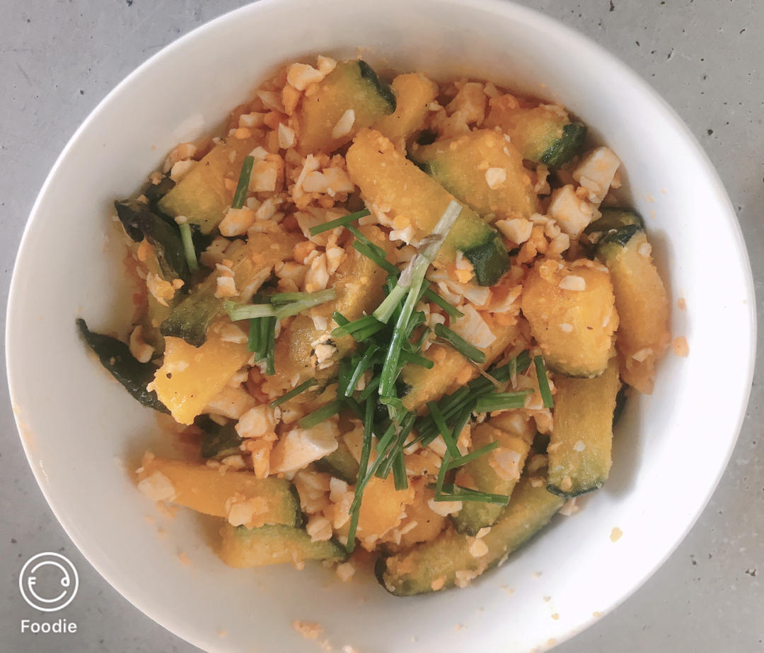 咸蛋黄南瓜（空气炸锅）