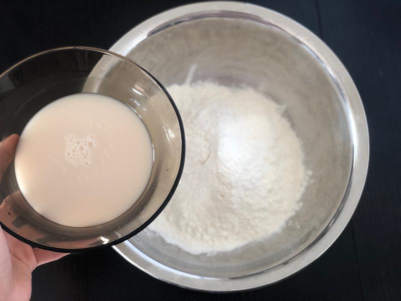 纯奶手撕吐司的做法 步骤1