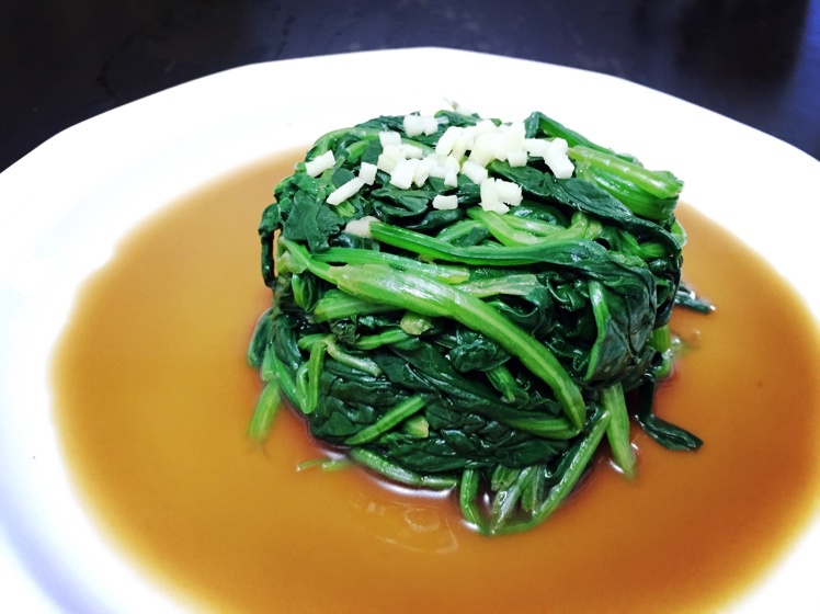 姜汁菠菜塔