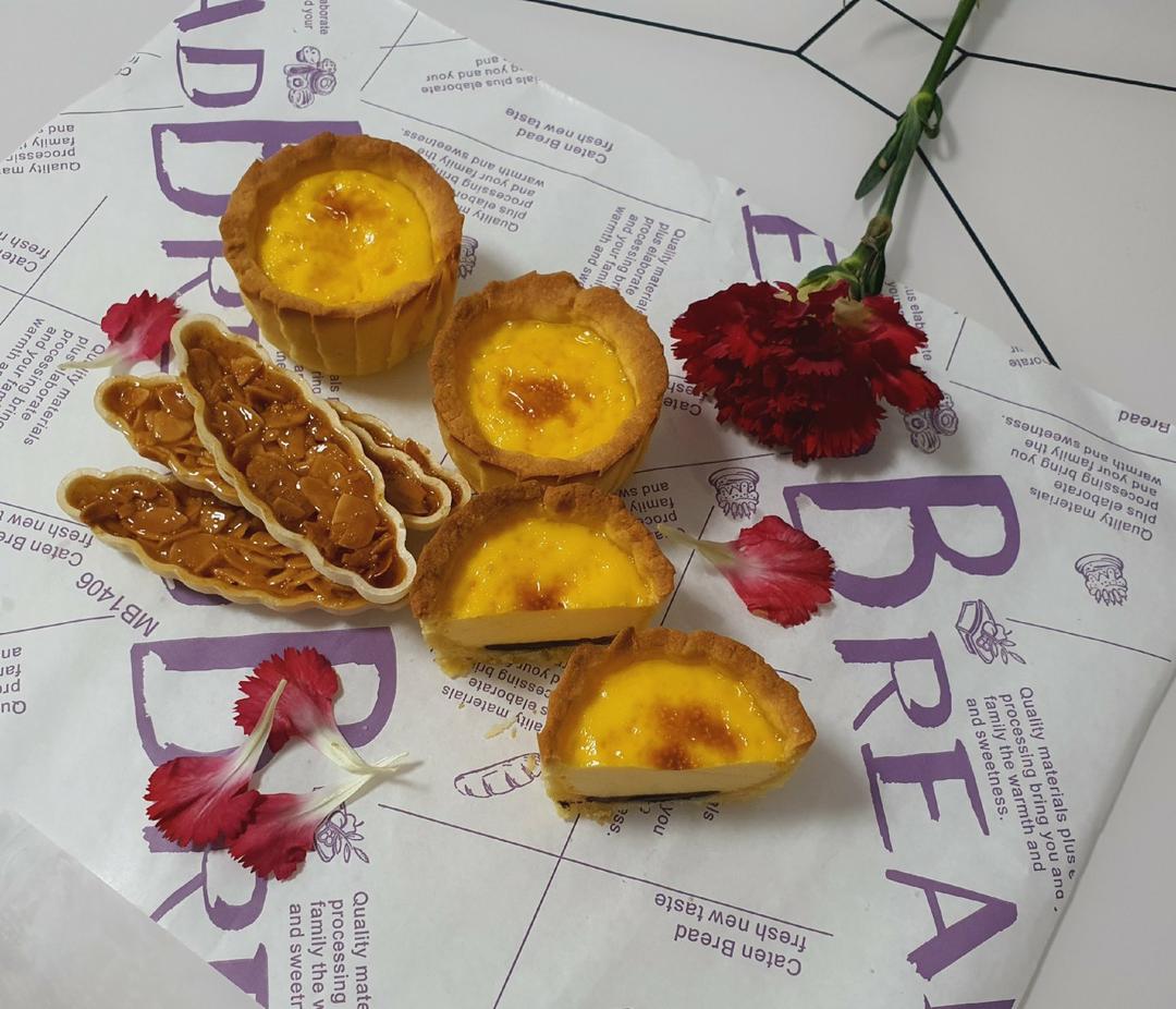 外酥里嫩的德式布丁挞