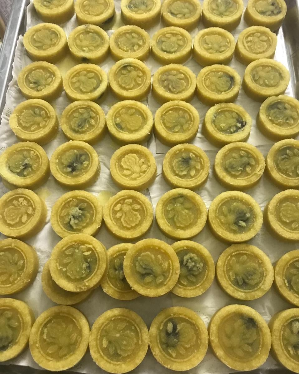 绿豆粉糕&糖浆的做法