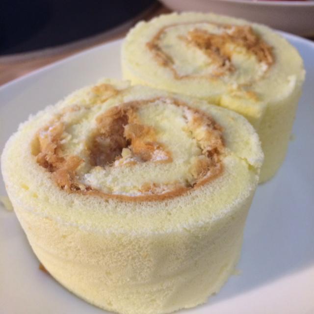 烫面戚风蛋糕卷，平凡，不平淡。