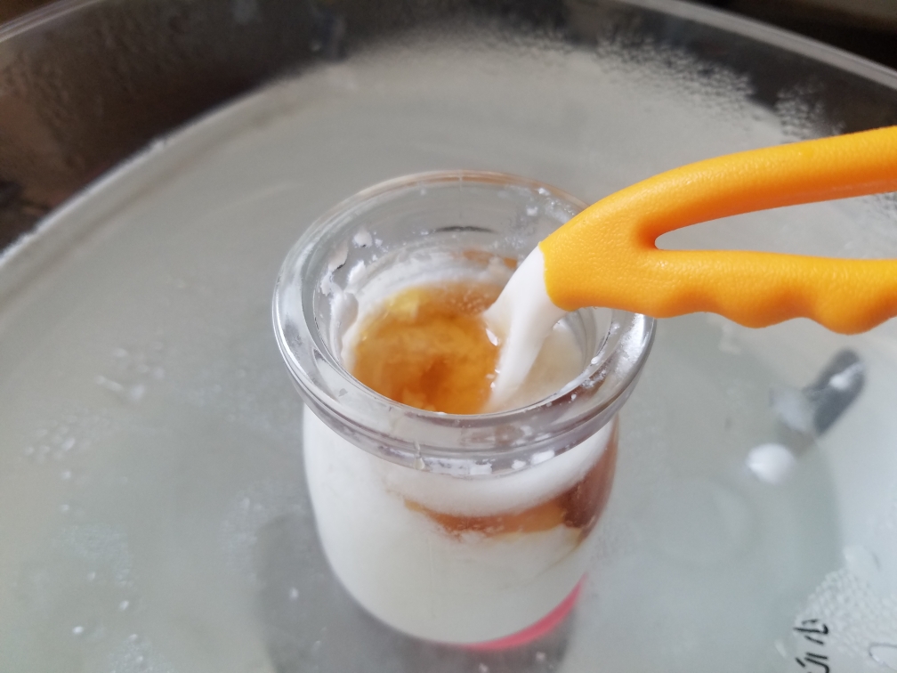 自制酸奶＋玻璃瓶消毒方法的做法 步骤5