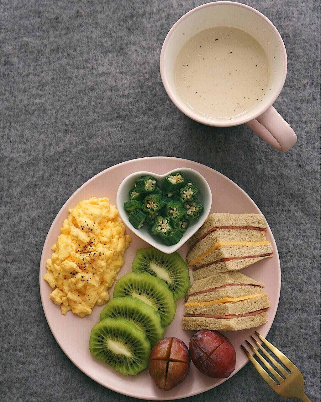 火腿芝士蛋三文治