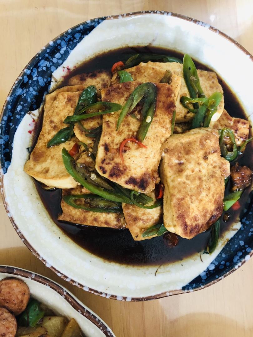 无敌好吃的香煎豆腐