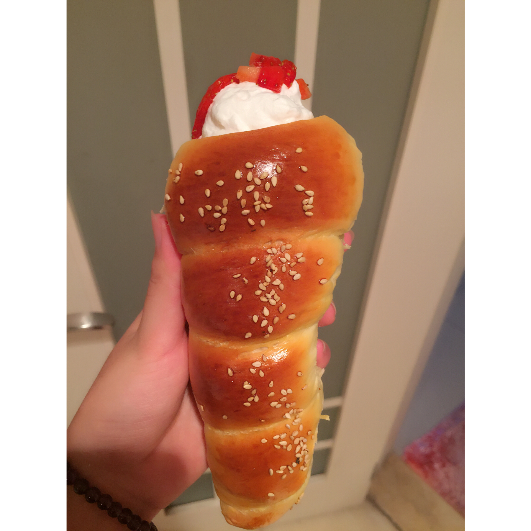 牛角面包卷 Bread Cone