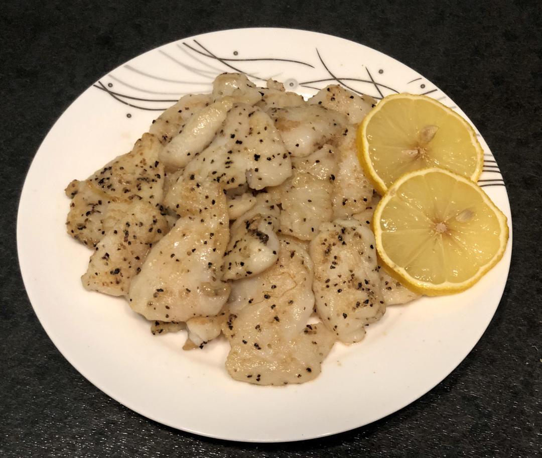 香煎巴沙鱼（龙利鱼）