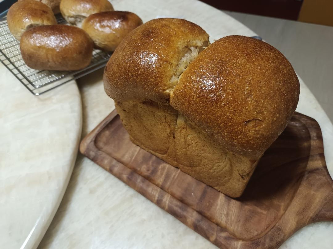 松软烫种汉堡胚