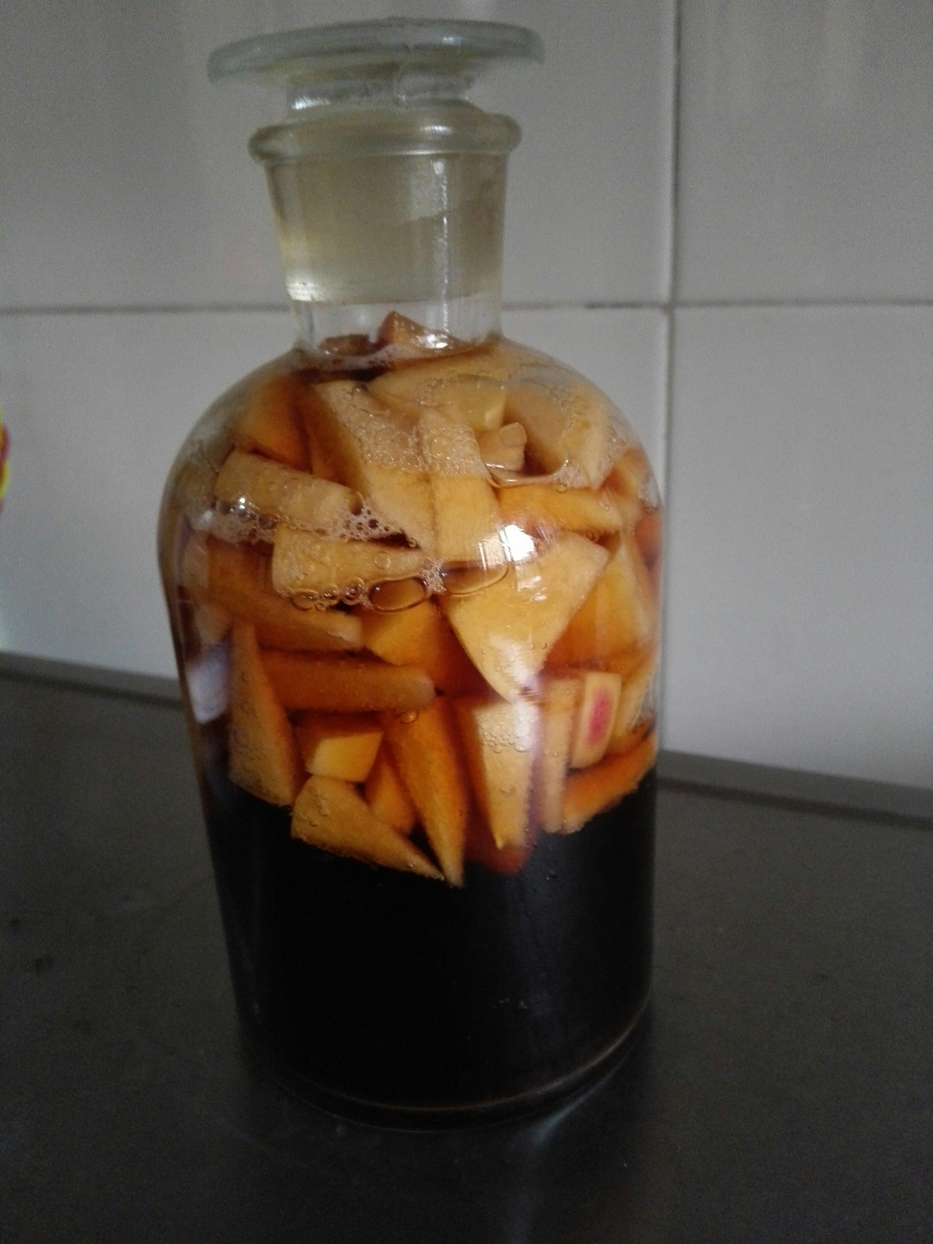 苹果红糖天然酵母的做法