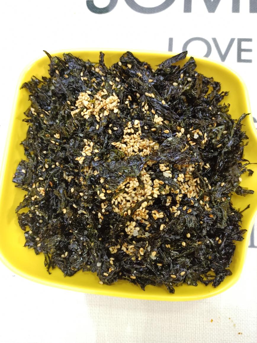 【便宜美味的香酥拌饭海苔碎的做法步骤图】phyllis1521_下厨房