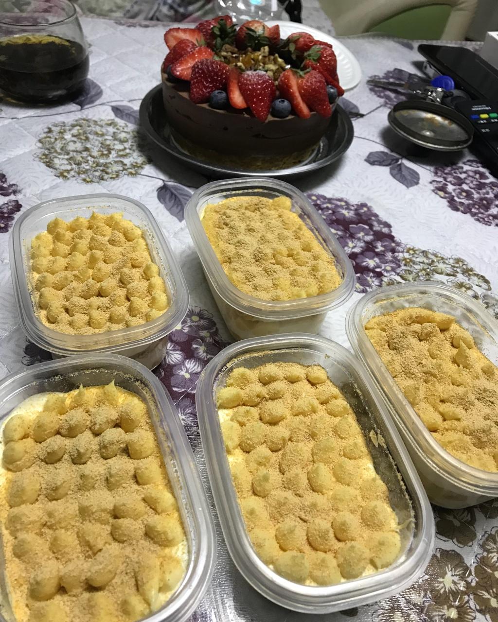 日式豆乳盒子蛋糕