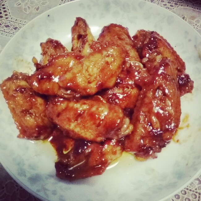 蜜汁鸡翅