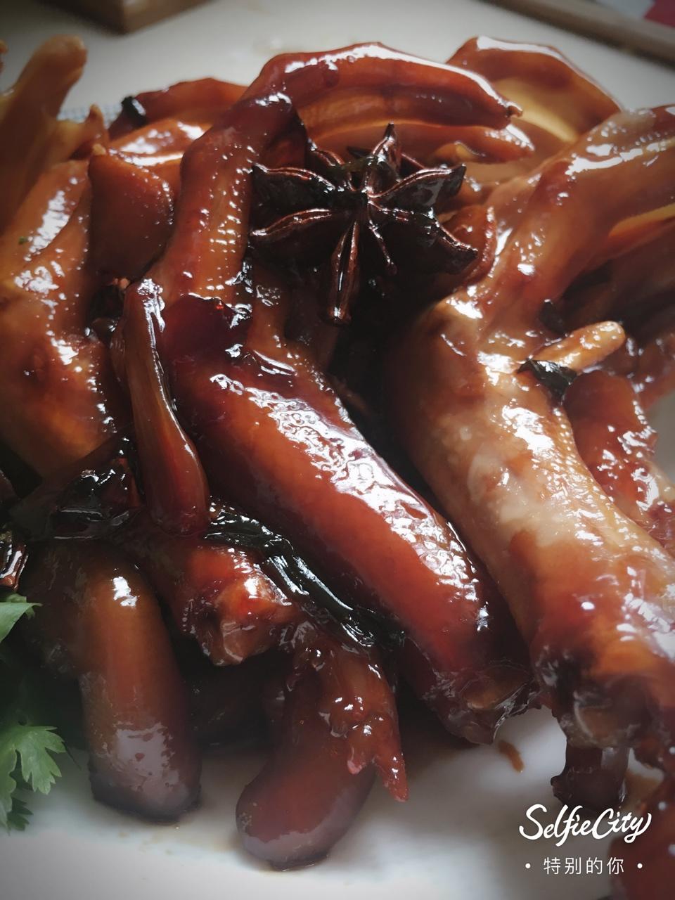 红烧鸭掌