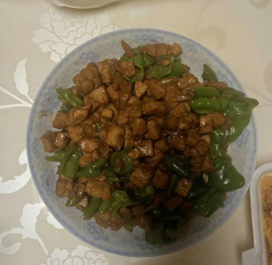 5分钟速食--青椒炒鸡脯
