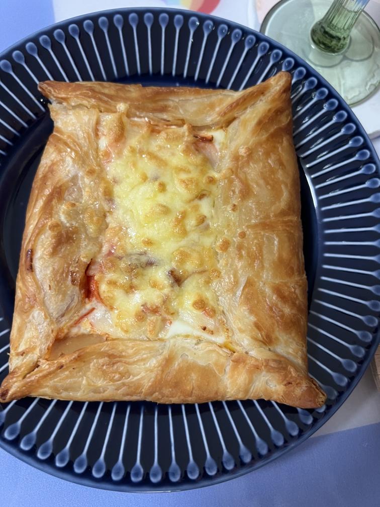 空气炸锅手抓饼三明治