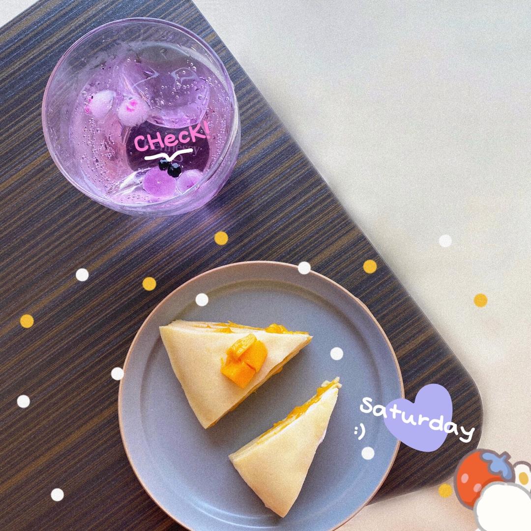 芒果千层蛋糕，100%成功告别煎皮无能