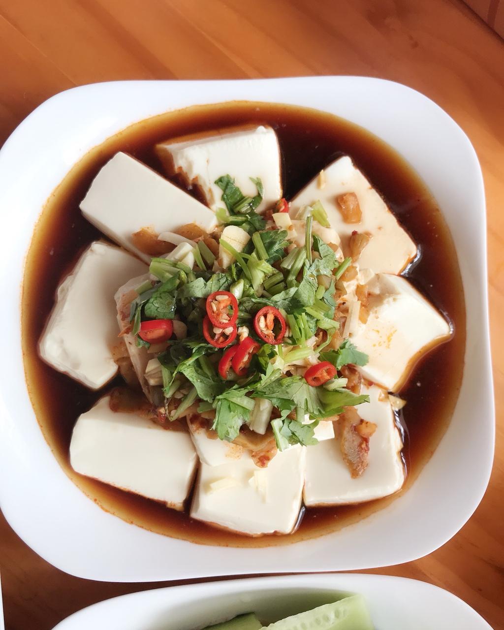 云朵朵儿妈做的凉拌豆腐