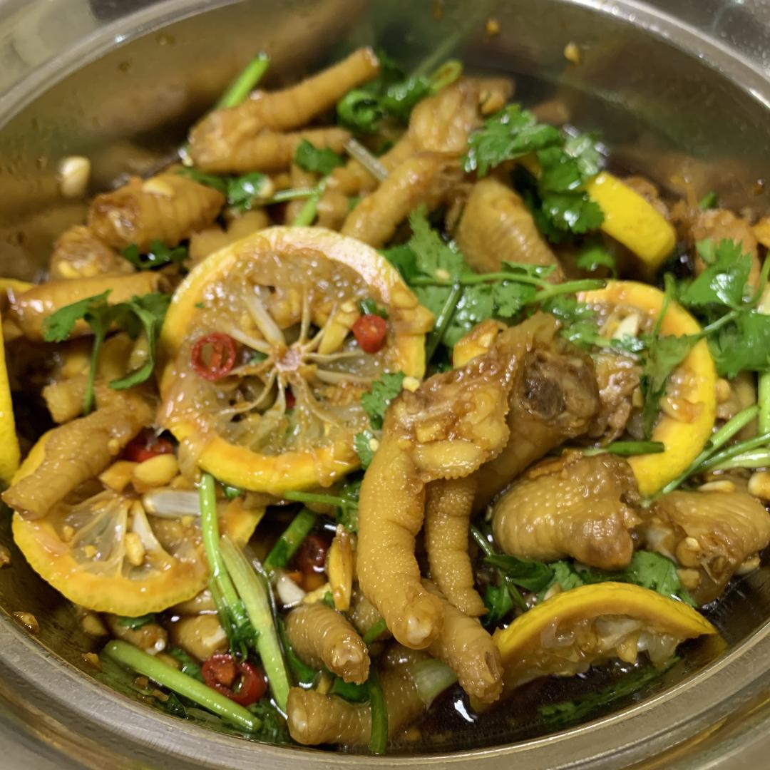 ✨网红柠檬🍋鸡爪的做法