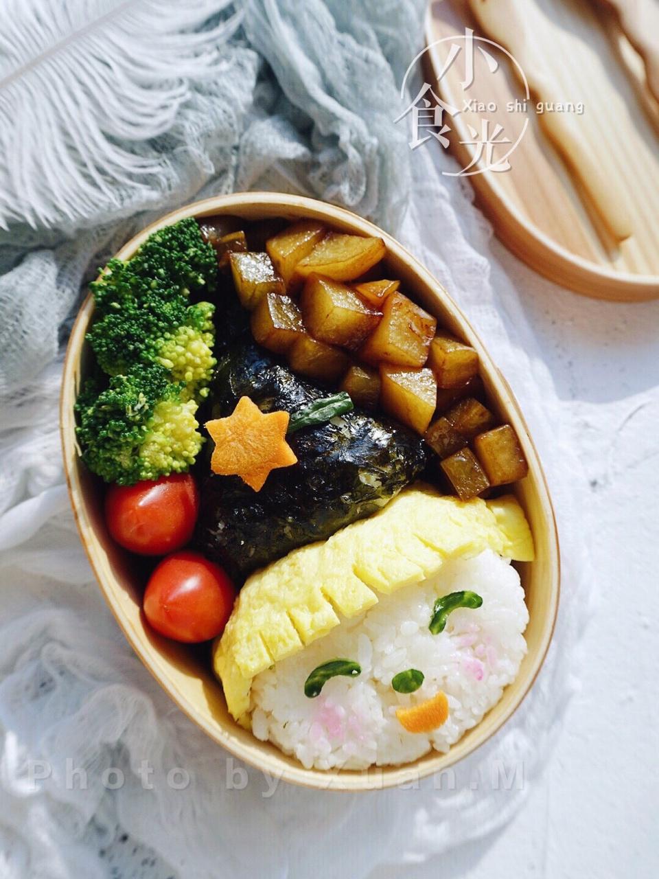 万圣节小女巫卡通便当