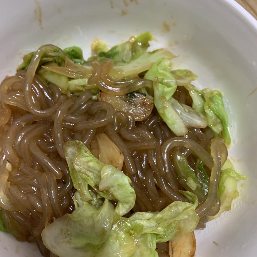 炝锅圆白菜丝