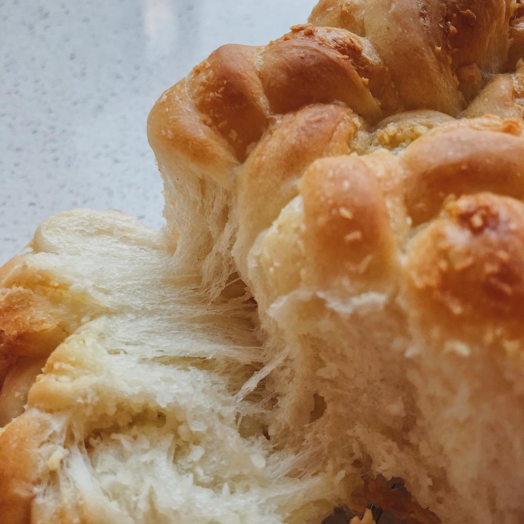 纯奶手撕吐司的做法 步骤1