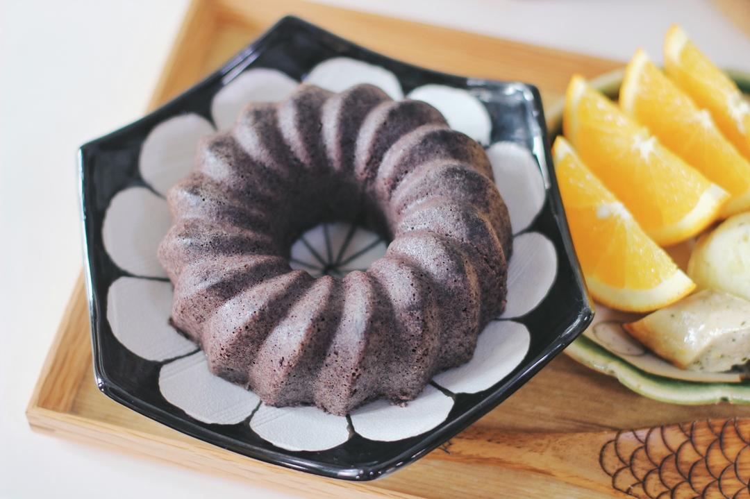 健康美味的黑米糕