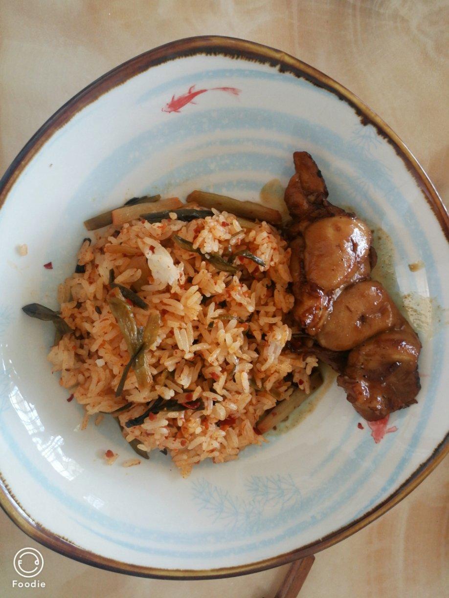 照烧鸡腿饭