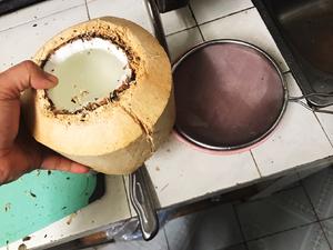 椰奶冻(椰子冻)附开椰子法的做法 步骤6