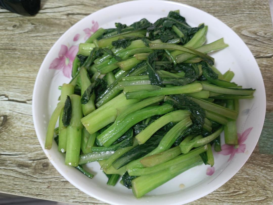 炝炒空心菜（不黑的秘密）