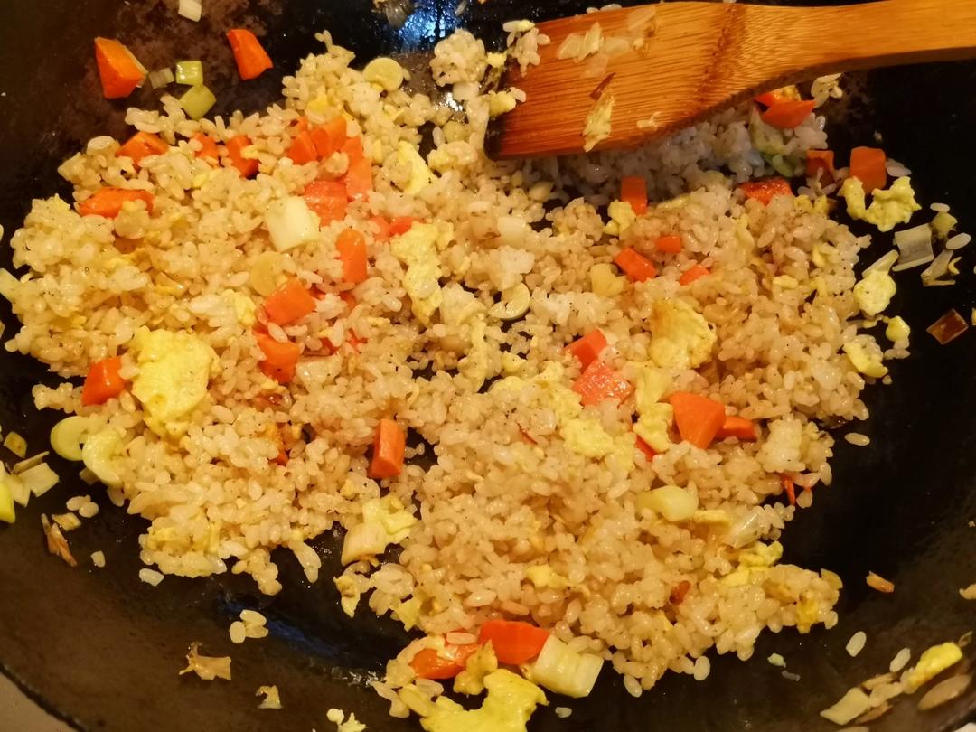 炒米饭蛋炒饭二十分钟快手家常